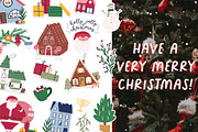 Winter city creator - vector + Canva, a Seasonal Illustration by Valerie (Thumbnail 8 of 16)