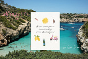 Marbella Summer Whimsical Icons, an Object Graphic by Lana Elanor (Thumbnail 8 of 16)