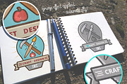 Outdoor Sketchbook Mock-up, a Print Template by VectorBurn (Thumbnail 3 of 5)
