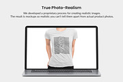 Women's T-Shirt Apparel Mockups, a Shirt Mockup by Photific (Thumbnail 5 of 5)