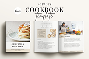 Recipe Book Template CANVA, a Templates & Theme by OrganizationOasisRo (Thumbnail 1 of 10)