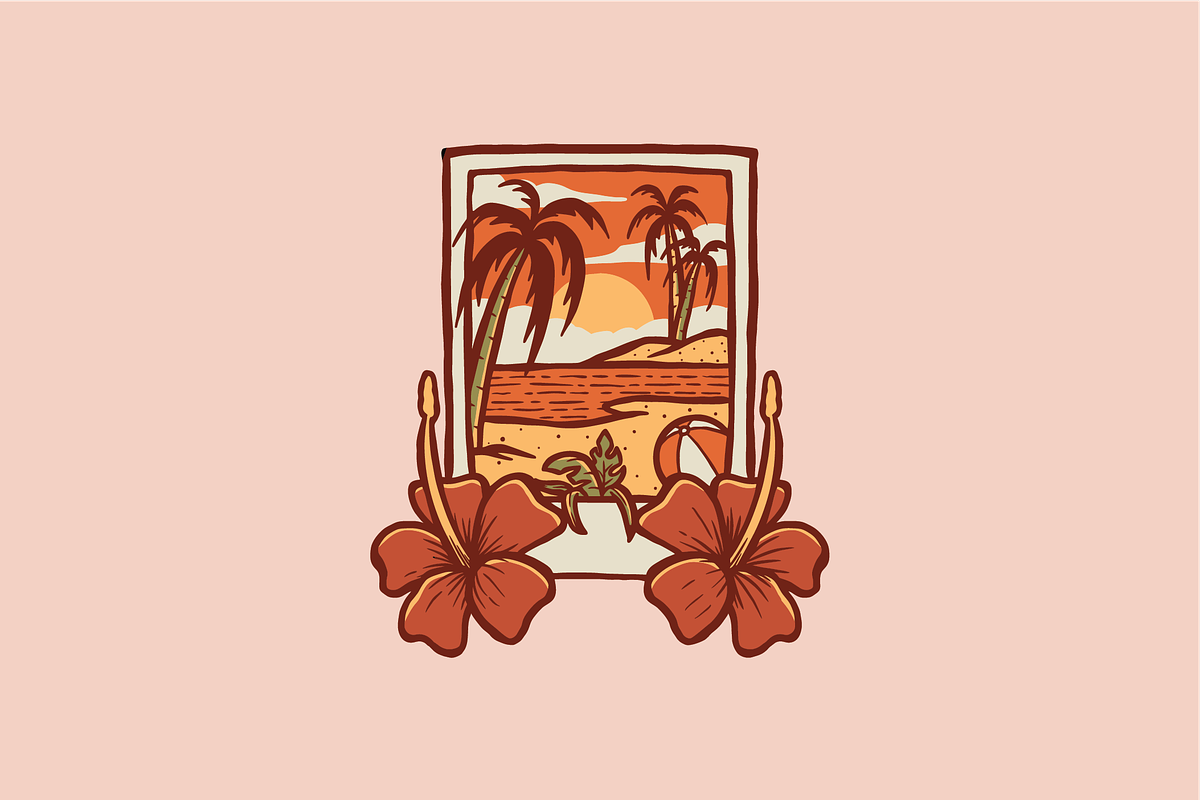 A Picture of Paradise, an Object Illustration by nomlimo.com (Photo 1 of 2)