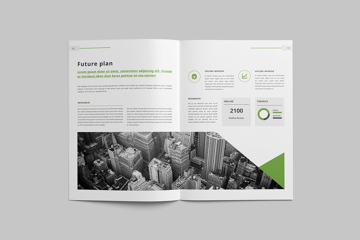 Corporate Brochure, a Brochure Template by Tanber Hossen (Photo 6 of 14)