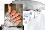 130 Watercolor brushes for photoshop, a Brush Add-On by TaPilipa (Thumbnail 7 of 8)