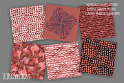 Marsala Seamless Vector Patterns, a Pattern Graphic by Seamless and more stuff (Thumbnail 4 of 4)