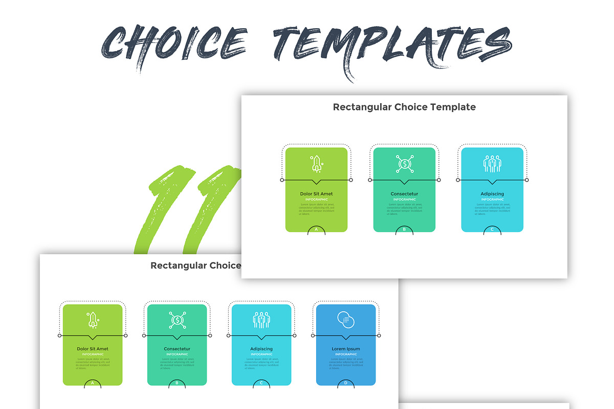 175 Infographic Templates, an Education Illustration by Andrew Kras Design (Photo 11 of 17)