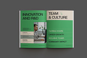 Green Modern Company Profile, a Brochure Template by Neermana (Thumbnail 8 of 12)