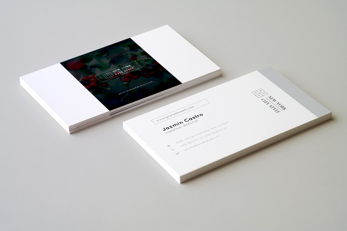 Business Card, a Business Card Template by ZAAS (Photo 7 of 12)