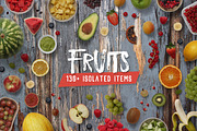 Fruits - Isolated Food Items, a Product Mockup by h3design (Thumbnail 1 of 13)