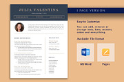 Clean Professional Resume Template, a Resume Template by VictoriousVita (Thumbnail 2 of 8)