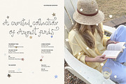 Charm Flora// Curly Font Set, a Handwritten Font by PeachCreme (Thumbnail 5 of 18)