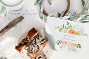 Julia Watercolor Floral Collection, an Illustration by OJardin (Thumbnail 5 of 7)