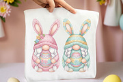 Faux Yarn Easter Bunny Gnome PNG, an Illustration by DreamArtGraphic (Thumbnail 2 of 4)
