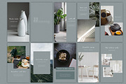 Wabi Sabi - social media pack, a Social Media Template by Mukuko Studio (Thumbnail 6 of 6)