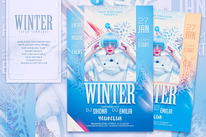 Winter Flyer Template