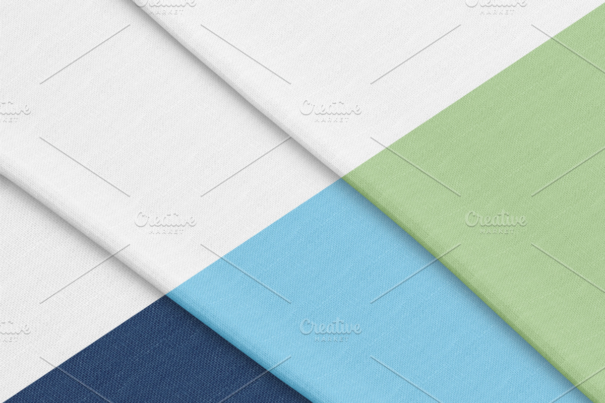 Cotton fabric. PSD object mockup., an Apparel Mockup by NatalyaZelenova (Photo 6 of 6)