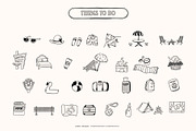 Travel Map Creator Collection, an Illustration by Happy Monday Creative (Thumbnail 4 of 22)