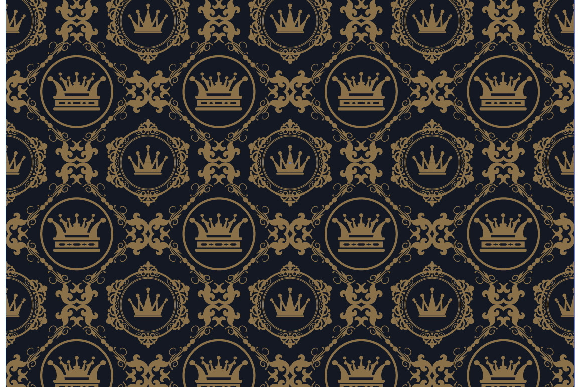 interior design, royal wallpaper, a Pattern Graphic by kio