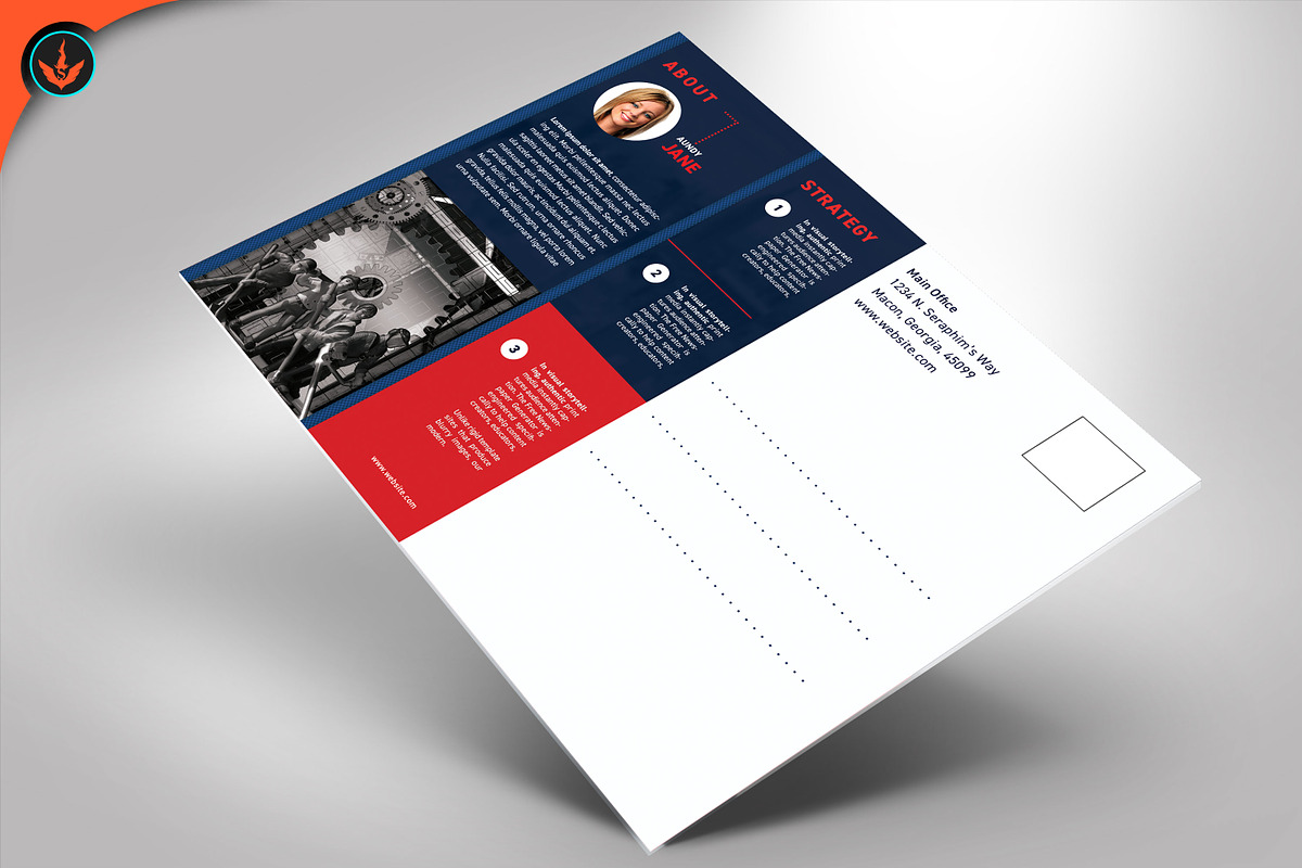 Vote Jane V2 Political Flyer, a Flyer Template by SeraphimChris (Photo 2 of 2)