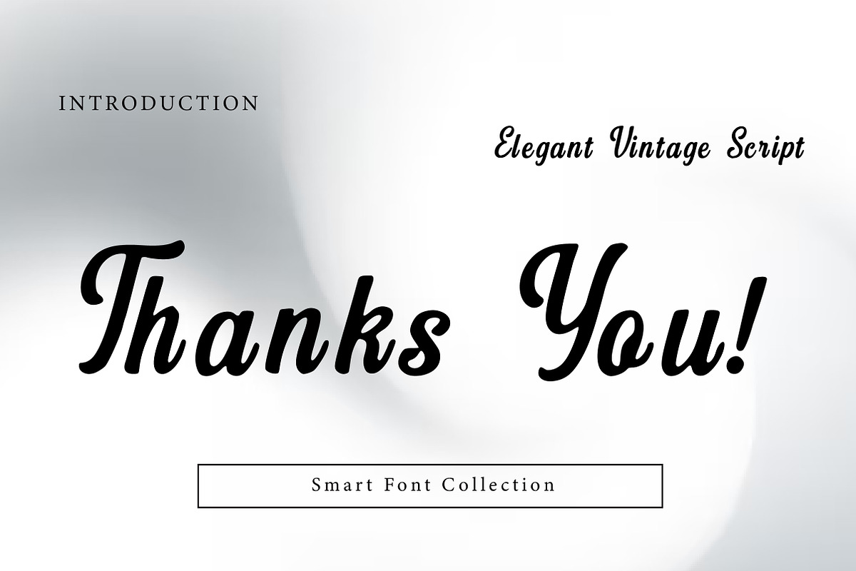 Elegant vintage script, a Script Font by Wow Magic (Photo 3 of 3)