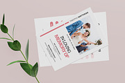 Heaven Funeral Program Template, an Invitation Template by Creatiya Type (Thumbnail 4 of 6)
