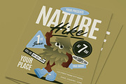 Nature Hike Flyer, a Flyer Template by graphicook (Thumbnail 2 of 3)