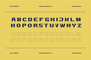 UNDERSHOES - Retro Display Font, a Font by Rightwheels (Thumbnail 2 of 10)