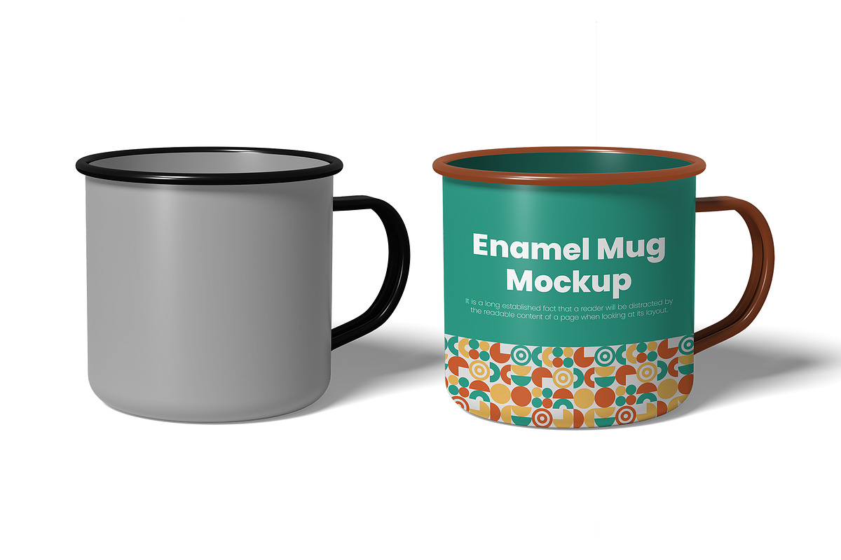 Enamel Mug Mockup, a Cups & Container Mockup by Mockupfit (Photo 1 of 2)