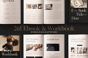 2-in-1 Ebook & Workbook Templates, a Magazine Template by ArtisanaAura (Thumbnail 1 of 30)
