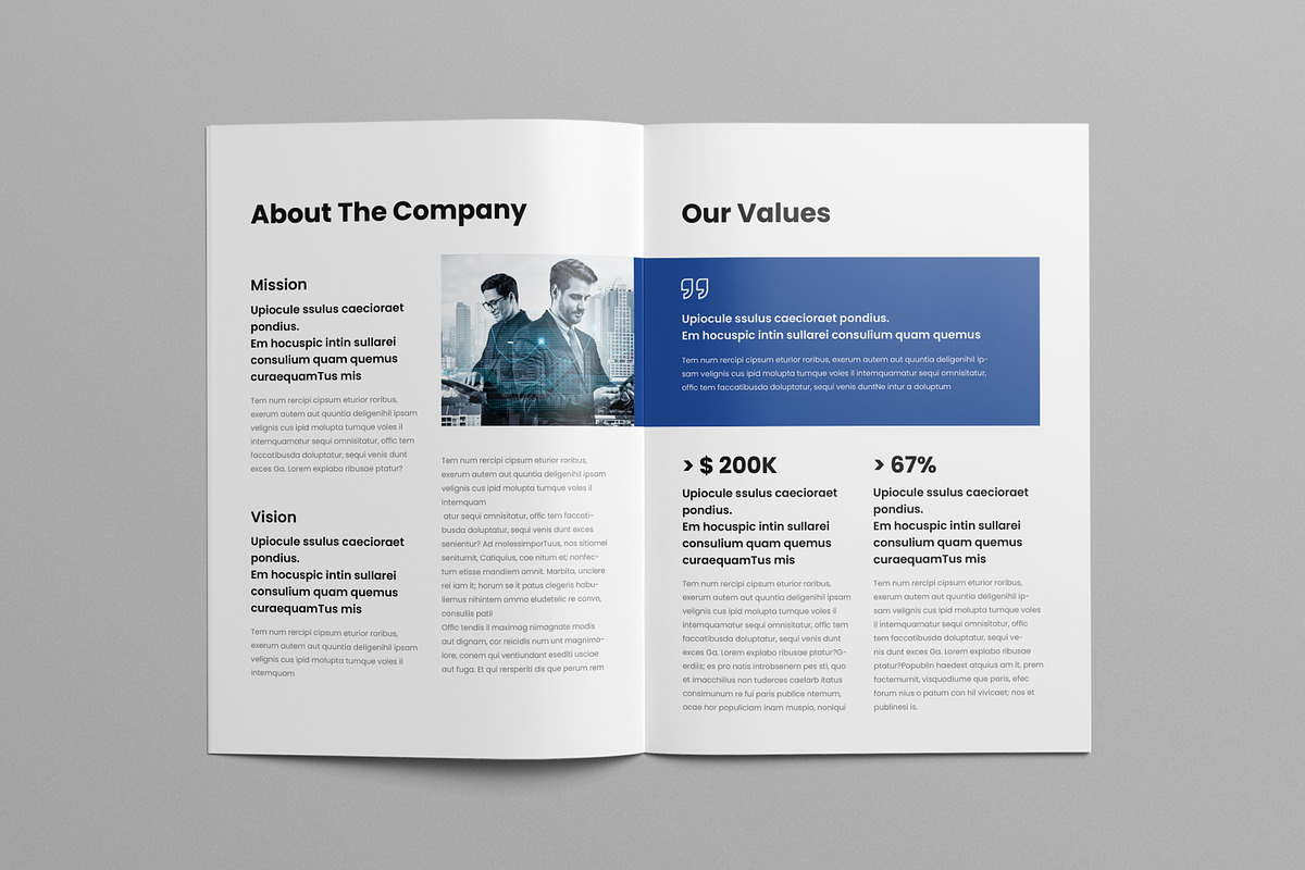 White Paper Layout, a Brochure Template by Pixelpick (Photo 6 of 9)