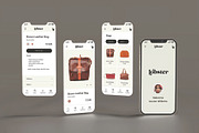 Smartphone Screen Mockup –Mobile App, an iPhone Mockup by DesignRushMarket (Thumbnail 2 of 12)