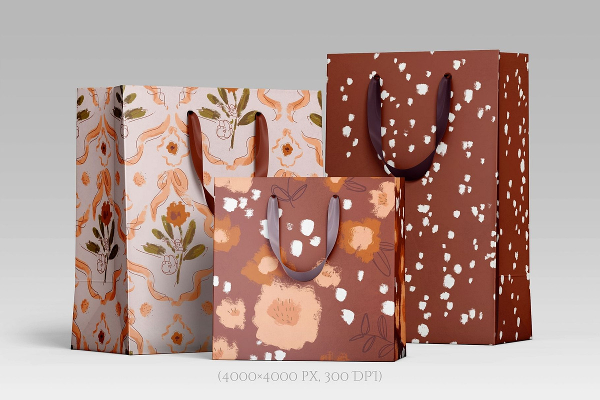 Bambi in Bloom. Pattern Collection, a Pattern Graphic by PaperJamLab (Photo 8 of 11)