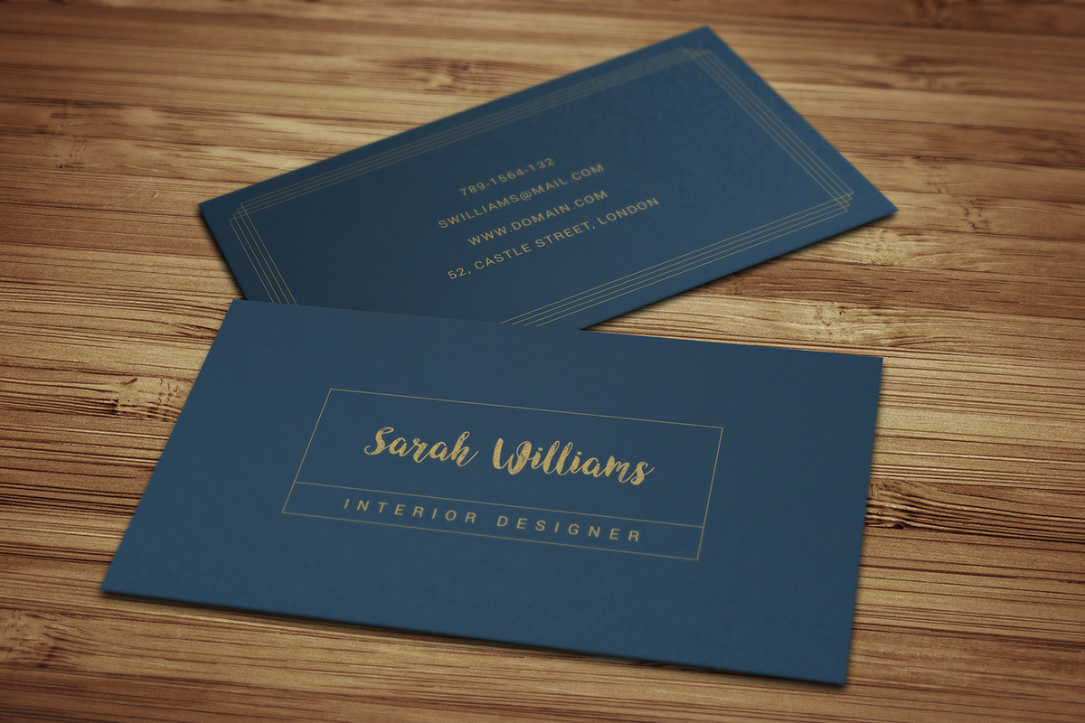 Classic Business Card Template, a Business Card Template by PSD Storm (Photo 17 of 21)