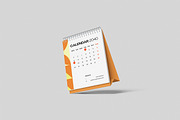 Desk Calendar Mockup, a Books & Magazine Mockup by Gatamotion (Thumbnail 4 of 5)