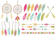 Bohemian Dreamcatcher Illustrations, an Illustration by Amanda Ilkov (Thumbnail 4 of 4)