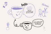 Coffee Hand-Drawn illustrations, a Food Illustration by dicreate (Thumbnail 8 of 12)