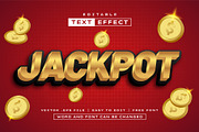 Jackpot 3D Text Effect | EPS, a Layer Style Add-On by padilah_a (Thumbnail 1 of 2)