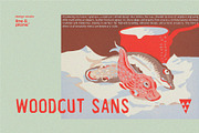 Woodcut Sans - Latine & Cyrillic, a Handwritten Font by line & plane (Thumbnail 9 of 12)