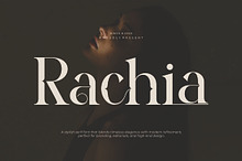 Rachia || Modern Stylish Serif Font