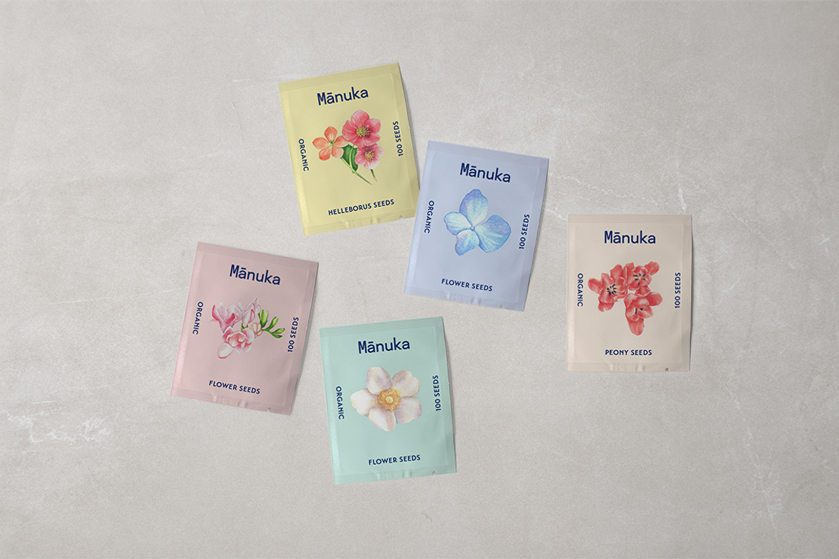 Sweet Floral Watercolor Bundle, an Illustration by Manuka (Photo 4 of 7)