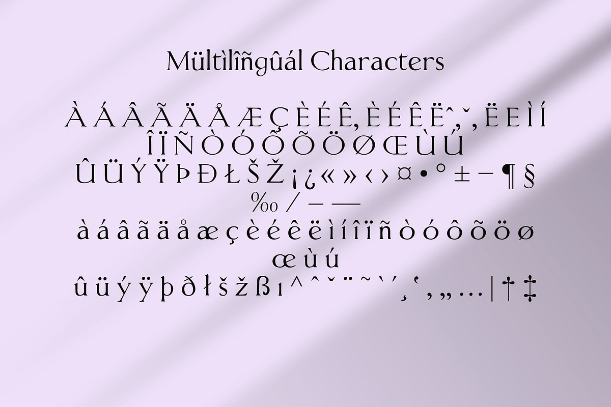 Authorial Serif Multilingual Font, a Serif Font by LunaCco Design (Photo 3 of 6)