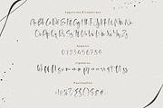 Scrabble Handwritten Font, a Script Font by Letteralle Studios (Thumbnail 9 of 10)