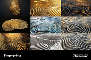 Fingerprints. 75 images, an Object Illustration by Handmadefont (Thumbnail 2 of 15)