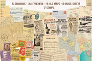 Oh So Vintage Collage Creator, an Object Graphic by SNIPESCIENTIST (Thumbnail 13 of 30)