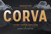 Corva, a Sans Serif Font by Reza Studio (Thumbnail 1 of 8)