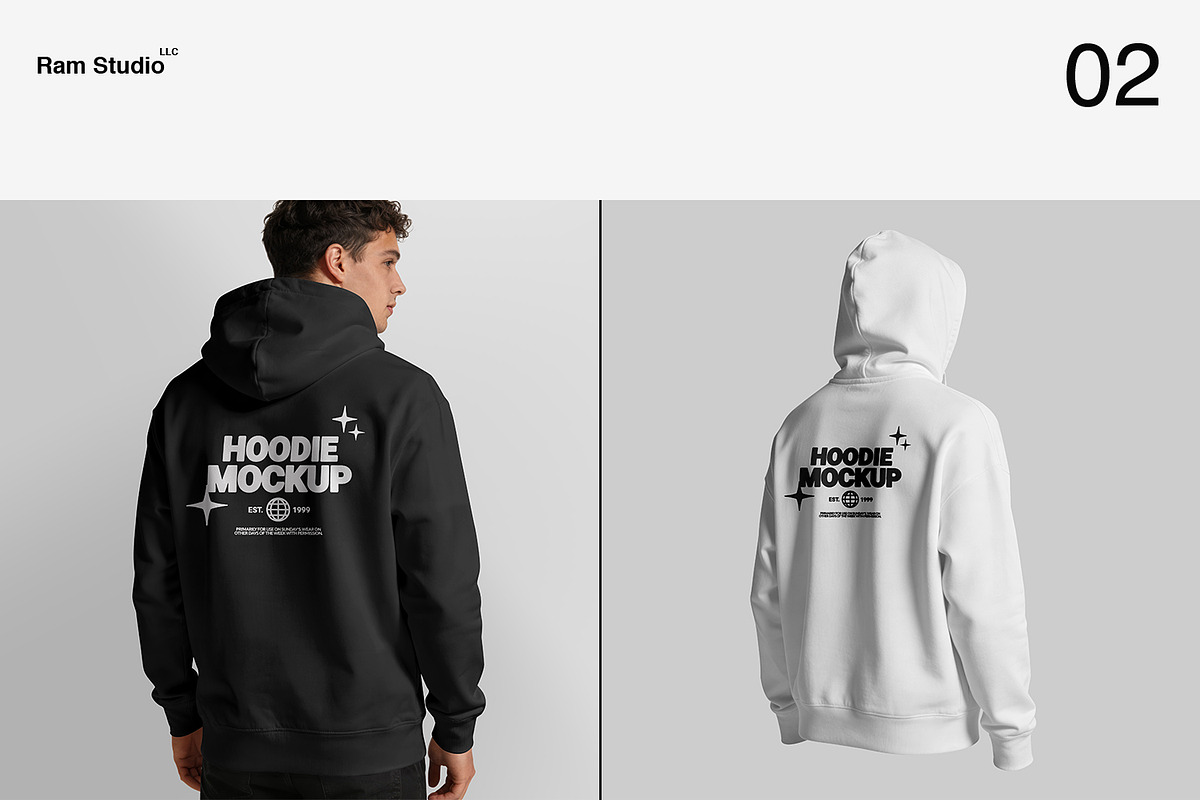 Hoodie Mockup for Apparel Branding, a Hoody Mockup by RamStudio2 (Photo 7 of 7)