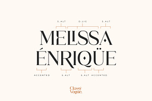 Classy Vogue - Stylish Serif