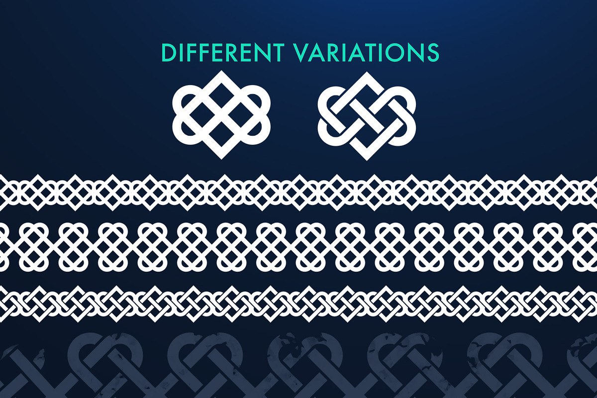 Celtic Knots Brush Set, a Brush Add-On by Zsolt Kosa Art (Photo 3 of 8)