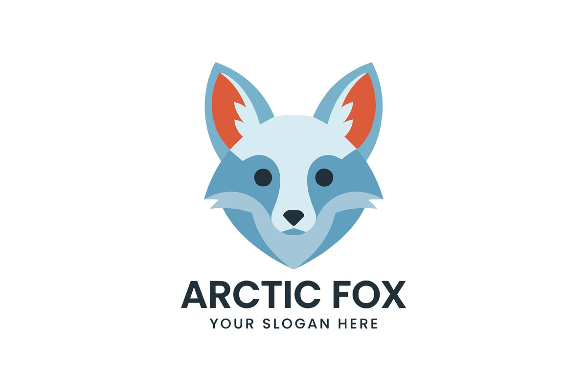Artic Fox Mascot Cartoon Logo, an Animal Illustration by Cekal_std (Photo 2 of 3)