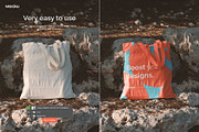 Summer Tote Bag Mockups, a Merchandise Mockup by Mocku (Thumbnail 9 of 12)